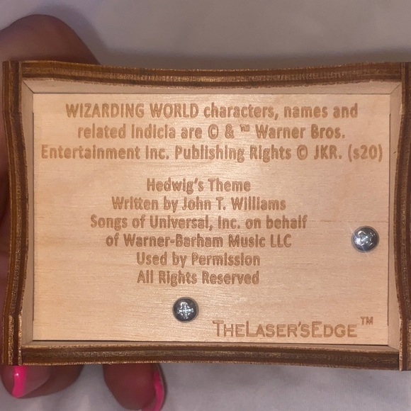 Wooden Harry Potter Engraved Music Box - Picture 6 of 7